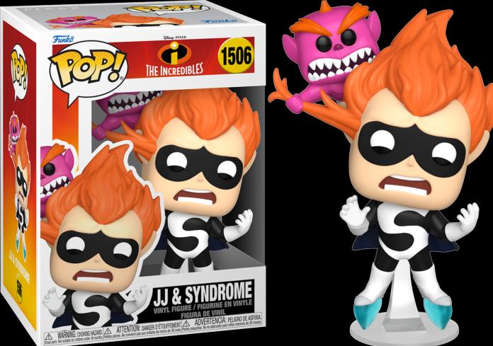 Immagine prodotto Funko Gli Incredibili 20° Anniversario POP! figura in vinile JJ & Syndrome 9 cm