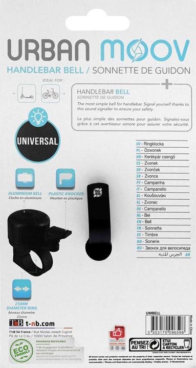 Actual product image T'nB TNB bell for e-bike/e-scooter