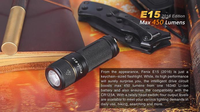 Produktbild Fenix E15 (5.96 cm, 450 lm)