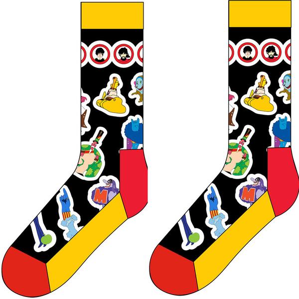 Rock Off The Beatles Unisex Ankle Socks (40 - 46)