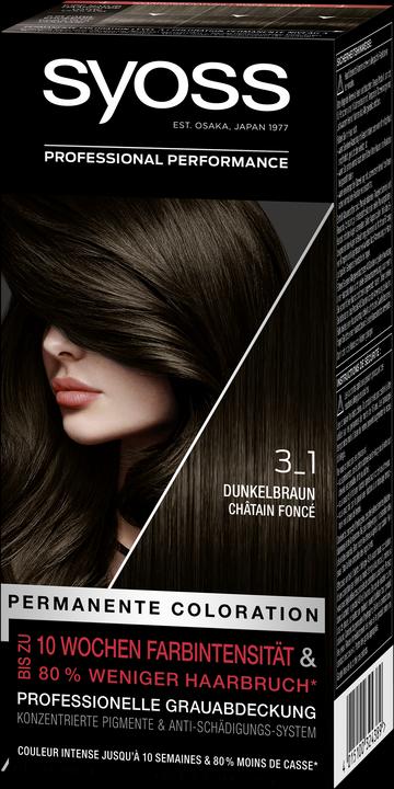 Actual product image Syoss Baseline 3-1 Dark brown (Brown)