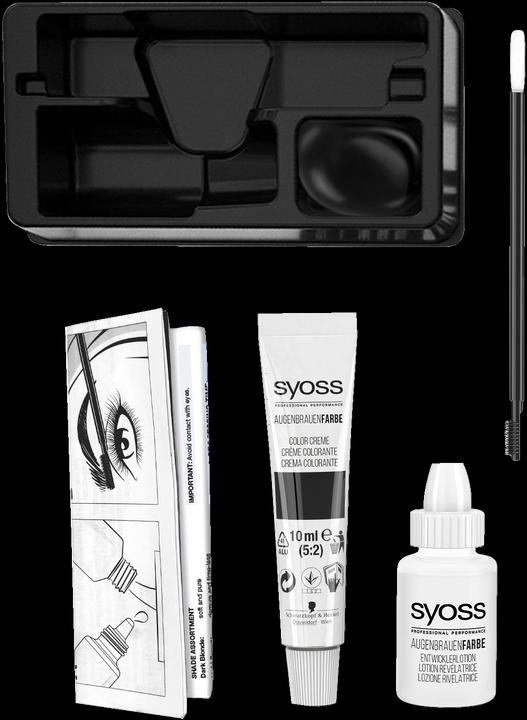 Image du produit Syoss Kit sourcils noir