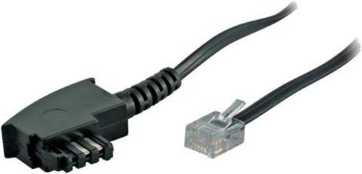 Produktbild Shiverpeaks S/CONN maximale Konnektivität Telefonanschlusskabel-TAE F-Stecker auf Westernstecker 6/2 DEC, TAE/NT