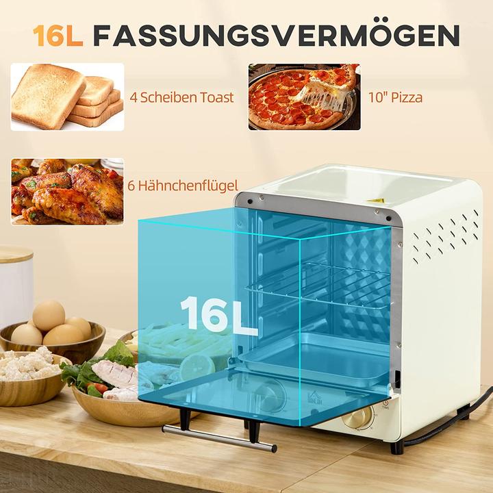 Produktbild Homcom Minibackofen 15L