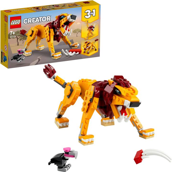 Produktbild LEGO Wilder Löwe (31112, LEGO Creator 3-in-1)