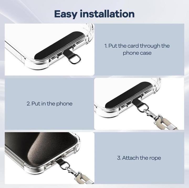 Produktbild Screenguard Universal Necklace Handykette für Smartphone Hüllen