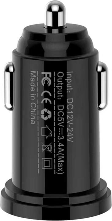 Actual product image Techly Mini Car Charger 2 USB-A Ports