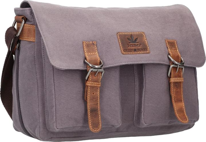Produktbild Greenburry Vintage Hemp Messenger 38 cm (9 l)