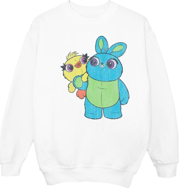 Produktbild Disney Toy Story 4 Ducky And Bunny Distressed Pose Sweatshirt (S)