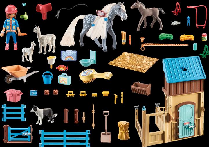 Actual product image Playmobil Amelia & Whisper with horse box (71353, Playmobil Horses of Waterfall)