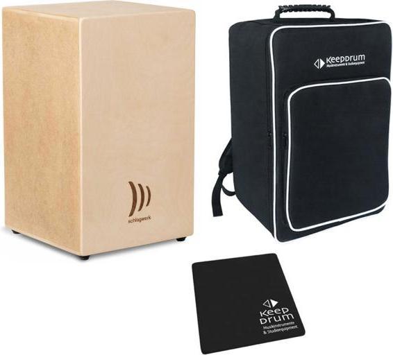 Actual product image Schlagwerk CBA20S Cajon kit with bag and seat pad (Cajon)