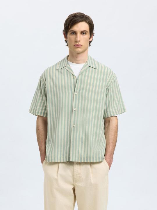 Produktbild Selected Homme Print Kurzarmhemd (L)