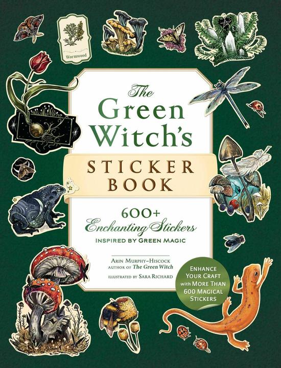 Image du produit Le livre d'autocollants de la sorcière verte