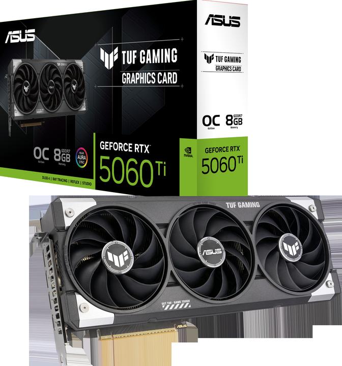 Produktbild ASUS TUF Gaming GeForce RTX 5060 Ti OC (8 GB)