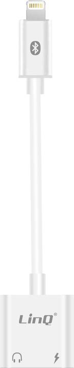 Actual product image LinQ Audio and charging adapter for iPhone x2 Lightning connector (Lightning, Lightning)