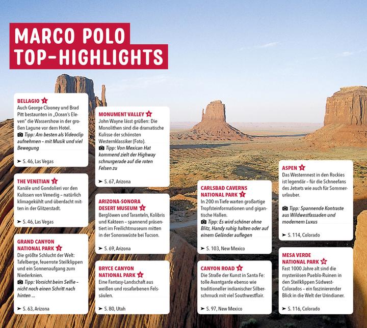 Immagine prodotto Reiseführer USA Südwest, Las Vegas, Colorado, New Mexico, Arizona, Utah (Tedesco, Carlo Teuschl, 2022)