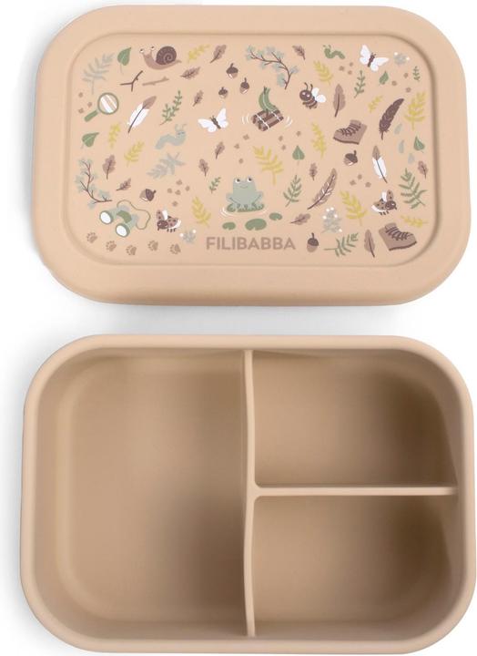 Actual product image Filibabba Silicone lunchbox - Lucky