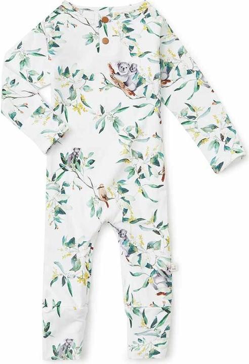 Produktbild Snuggle Hunny Romper - Eucalyptus (62)