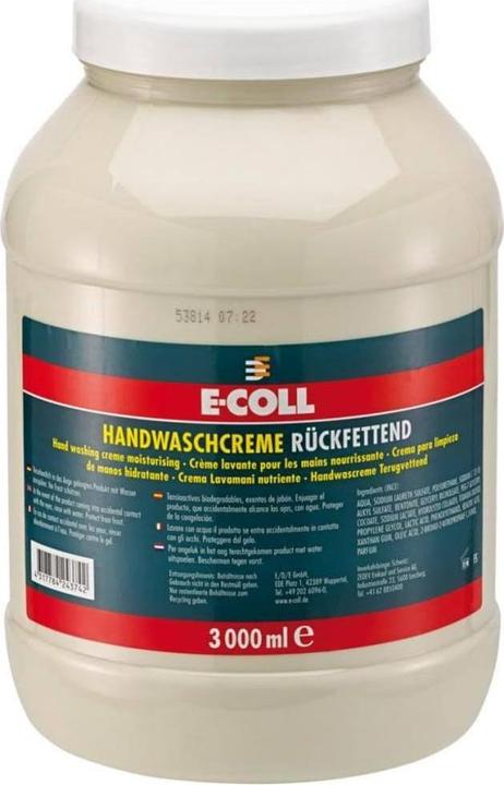 Image du produit E-coll Crème lavante pour les mains