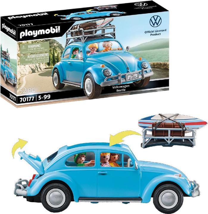 Actual product image Playmobil Volkswagen Beetle (70177, Playmobil Volkswagen)