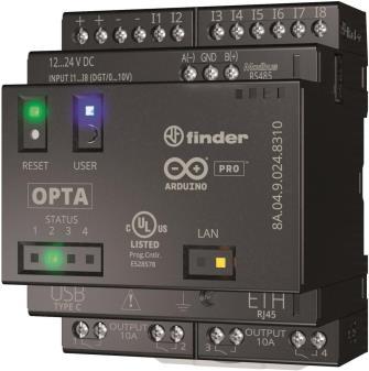 Actual product image Finder Opta Lite 8A.04.9.024.8300 PLC communication module 12 V/DC, 24 V/DC