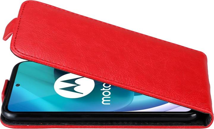 Actual product image Cadorabo Flip like Invis cover (Motorola Moto G71 5G)