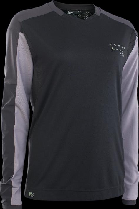 Image du produit ION Bike Jersey Scrub Amp LS BAT women - black (XS)