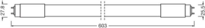 Produktbild Ledvance LED-Tube (G13, 8 W, 900 lm, 10 x, E)