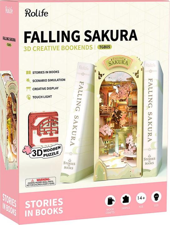 Produktbild Robotime Tiny House : Falling Sakura