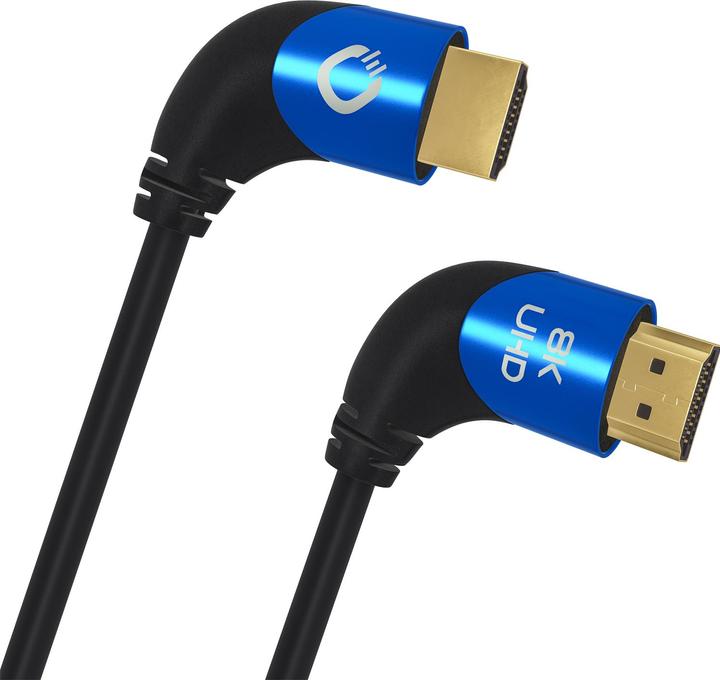 Image du produit Oehlbach Câble de connexion HDMI AV (1x HDMI mâle - 1x HDMI mâle) 1 m noir (1 m, HDMI)