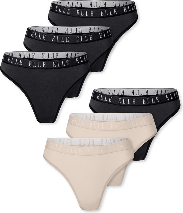Elle Tanga Thong - LOGO (XL, 6er Pack)