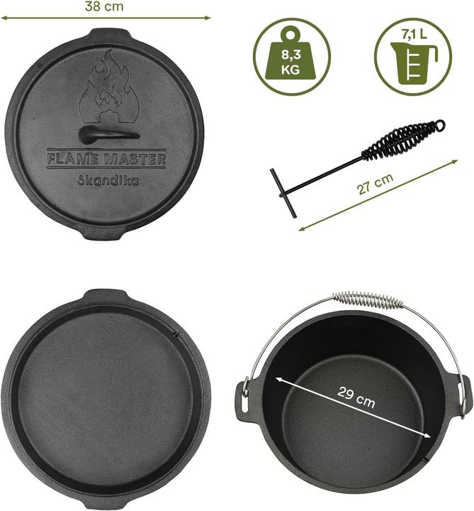 Immagine prodotto Skandika Dutch Oven Flame Master