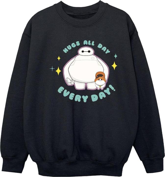 Immagine prodotto Disney Big Hero 6 Baymax Hugs Everyday Felpa Ragazze (128)