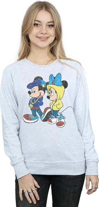 Immagine prodotto Disney Mickey And Minnie Mouse Pose Felpa Donna (L)