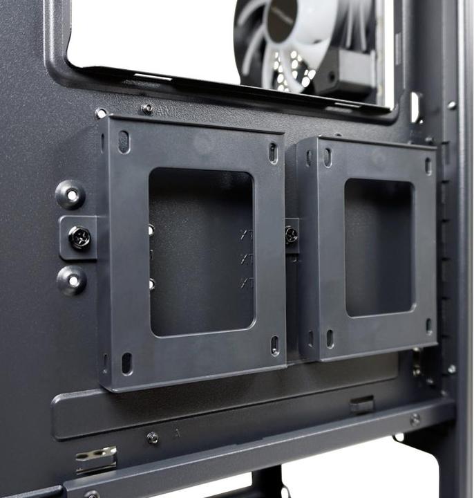Produktbild LC-Power Geh?use Micro-ATX 810B black USB3.2/Audio,o.Netzteil (mATX, Mini-ITX, ATX, E-ATX)