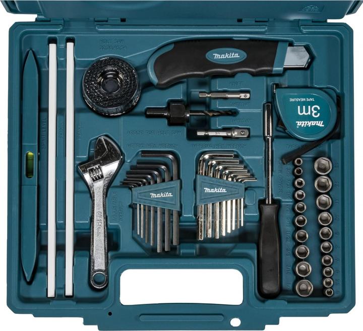 Immagine prodotto Makita Set di punte da trapano 256 pezzi (4 - 7,5 mm)