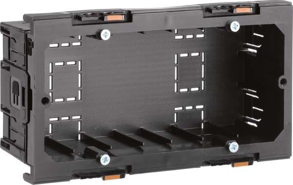 Produktbild Hager Geräteeinbaudose 2fach G2860 Energie f.BR frontrastend f.Schalterpr. (4.70 cm)