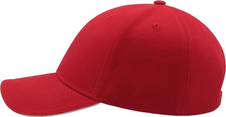 Produktbild Atlantis Liberty Baseballkappe mit 6 Paneelen aus gebürsteter Baumwolle (One Size)
