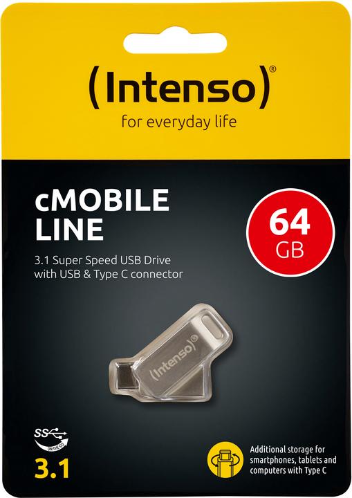 Actual product image Intenso cMobile Line (64 GB, USB-A)