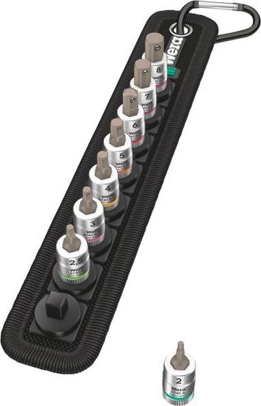 Actual product image Wera Belt B Imperial 1 Zyklop bit socket set