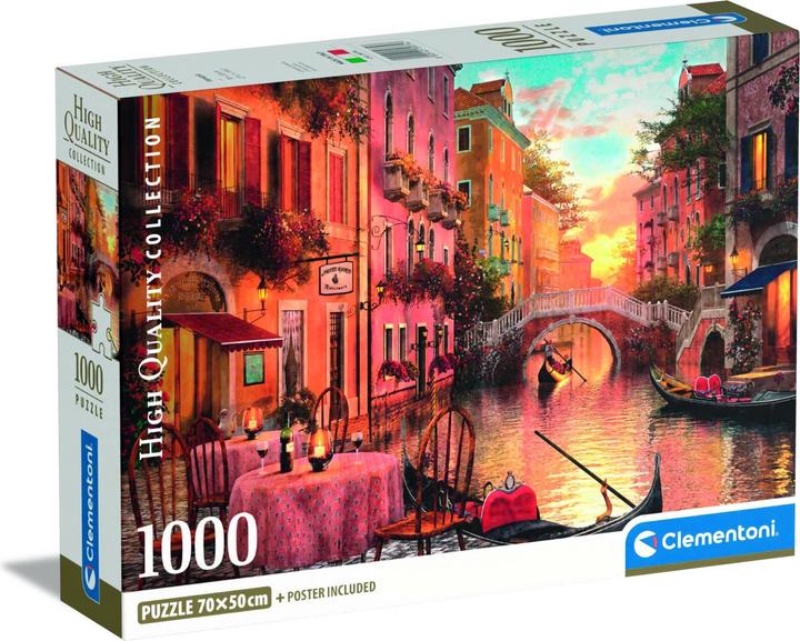 Produktbild Clementoni Puzzle 1000 Tage Compact Venedig (1000 Teile)