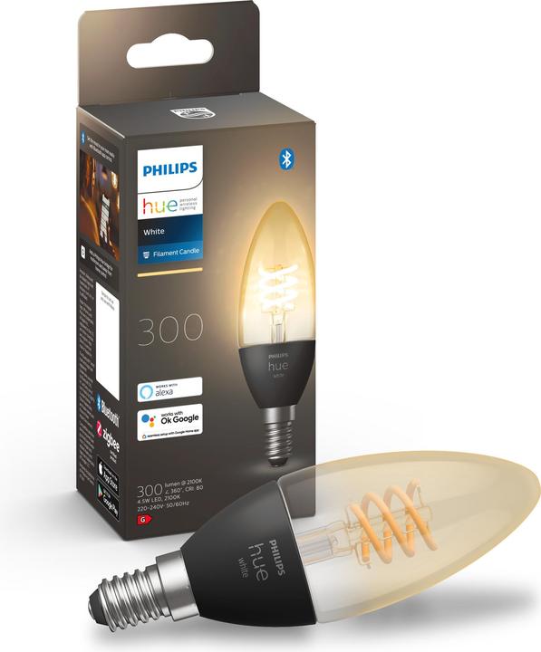Produktbild Philips Hue White (E14, 4.50 W, 300 lm, 1 x, G)