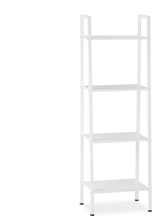 Actual product image Relaxdays Bookcase with 4 Shelves (44 x 31.5 x 136 cm)