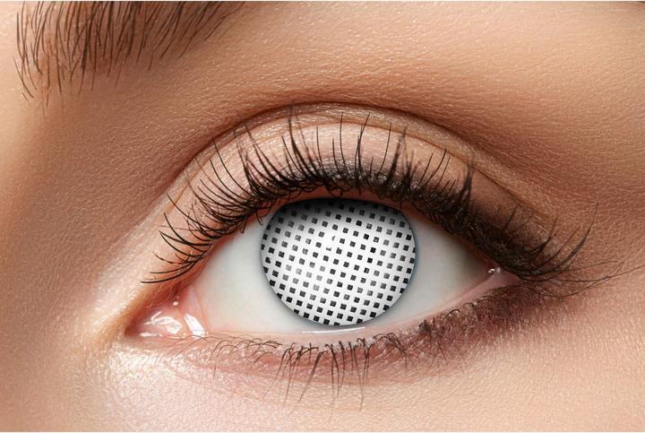 Actual product image Metamorph White Matrix contact lenses - vegan