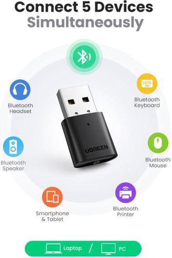 Productafbeelding Ugreen Bluetooth 5.0 USB adapter (Zender en ontvanger)