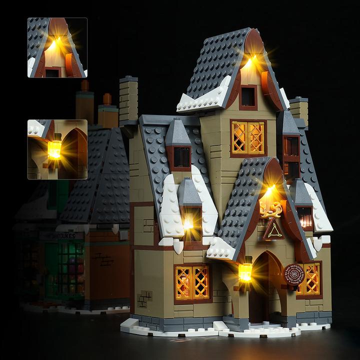 Image du produit BrickBling Kit d'éclairage LED pour LEGO Harry Potter : Visite à Hogsmeade (76388)
