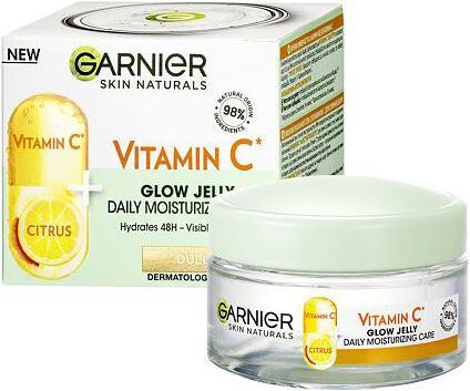 Immagine prodotto Garnier Gelatina luminosa alla vitamina C di Skin Naturals (50 ml, Gel viso)