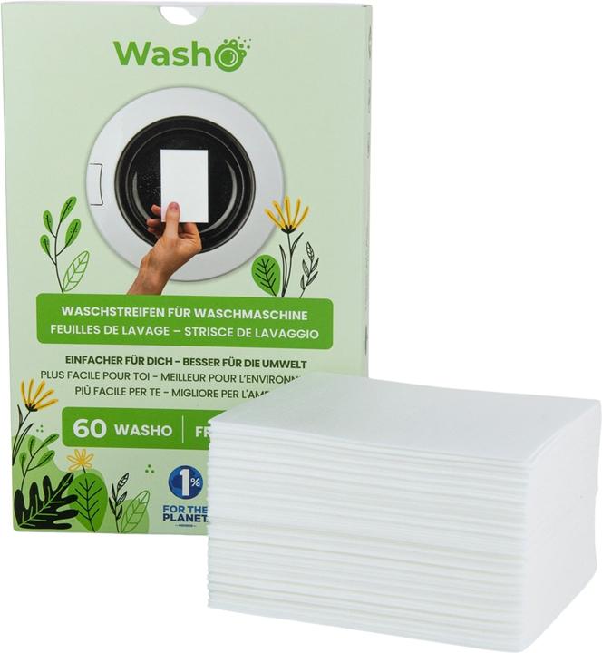 Produktbild Washo Waschstreifen (60 Waschgänge, Tücher)