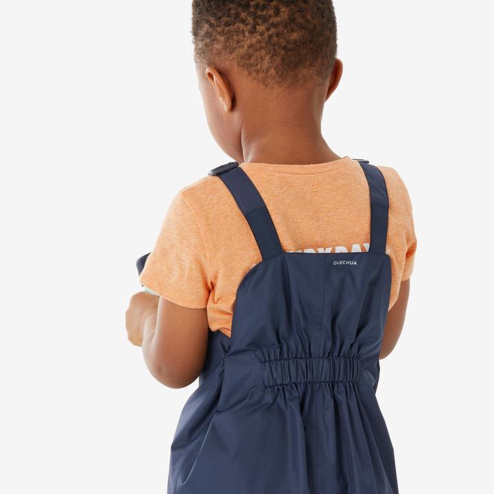 Produktbild Quechua Salopette imperméable de randonnée enfant 2-6 ans, NH100 bleu marine (5, 6)