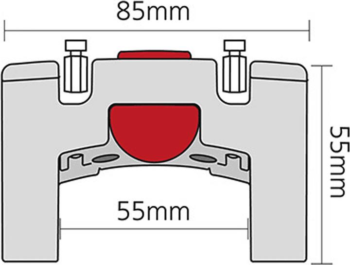 Image du produit KlickFix Adaptateur de guidon universel